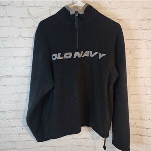 Men's Old Navy zip-up fleece sweater, size Medium